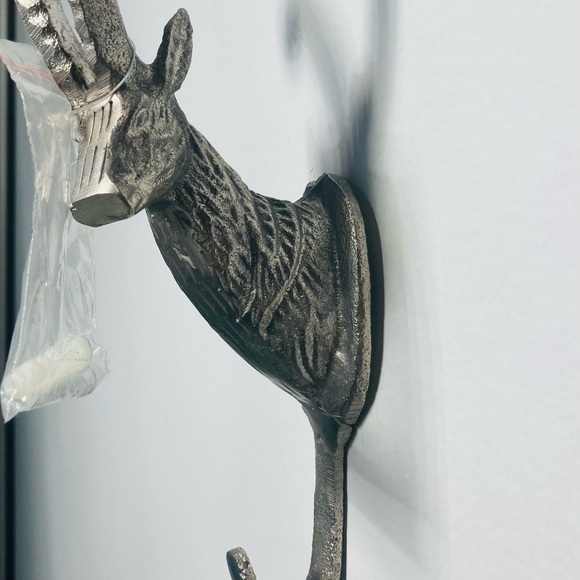 NEW DEER PEWTER HOOK - Picture 4 of 8